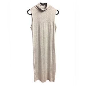 Chic Stretch Sleeveless Gray Maxi Dress by Antistar | Size M | Basic Cottagecore